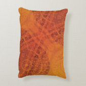 承諾 | レッドオレンジイエローボホメダリオン アクセントクッション (裏面(縦))