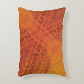 承諾 | レッドオレンジイエローボホメダリオン アクセントクッション (正面(垂直))