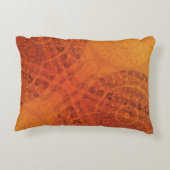 承諾 | レッドオレンジイエローボホメダリオン アクセントクッション (裏面)