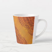承諾 | レッドオレンジイエローボホメダリオン カフェラテマグ (右)