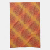 承諾 | レッドオレンジイエローボホメダリオン キッチンタオル (縦)