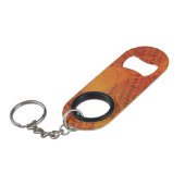 承諾 | レッドオレンジイエローボホメダリオン キーホルダー栓抜き (正面アングル)