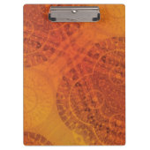 承諾 | レッドオレンジイエローボホメダリオン クリップボード (正面)