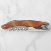 承諾 | レッドオレンジイエローボホメダリオン ソムリエナイフ (裏面)