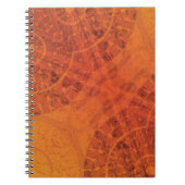 承諾 | レッドオレンジイエローボホメダリオン ノートブック (正面)