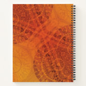 承諾 | レッドオレンジイエローボホメダリオン ノートブック (裏面)