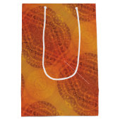 承諾 | レッドオレンジイエローボホメダリオン ミディアムペーパーバッグ (裏面)