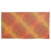 承諾 | レッドオレンジイエローボホメダリオン 枕カバー (正面左)