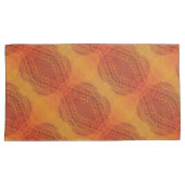 承諾 | レッドオレンジイエローボホメダリオン 枕カバー (正面右)