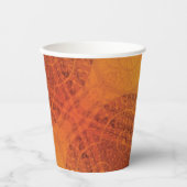 承諾 | レッドオレンジイエローボホメダリオン 紙コップ (正面)