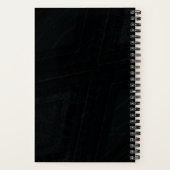 承諾 | 暗い抽象芸術テクスチャ ノートブック (裏面)