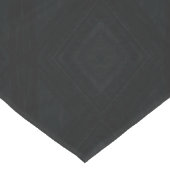 承諾 | 暗い抽象芸術テクスチャ ミディアムテーブルランナー (コーナー)