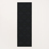 承諾 | 暗い抽象芸術テクスチャ ヨガマット (裏面)