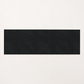 承諾 | 暗い抽象芸術テクスチャ ヨガマット (正面(横))