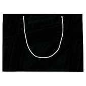 承諾 | 暗い抽象芸術テクスチャ ラージペーパーバッグ (正面)