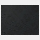 承諾 | 濃いゴシック様式のテクスチャ フリースブランケット (正面(横))