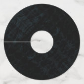 承諾 | 濃い絞り ワイングラスタグ (正面)