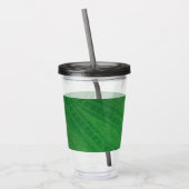 承諾 | 緑の折衷的ボホパターン アクリルタンブラー (左)