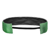 承諾 | 緑の折衷的ボホパターン アスレチックヘッドバンド (裏面)