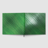 承諾 | 緑の折衷的ボホパターン ゲストブック (全面)