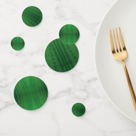 承諾 | 緑の折衷的ボホパターン コンフェッティ (グループ)