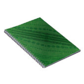 承諾 | 緑の折衷的ボホパターン ノートブック (右側)