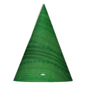 承諾 | 緑の折衷的ボホパターン パーティーハット (左)