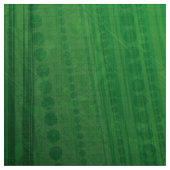 承諾 | 緑の折衷的ボホパターン ファブリック (見本)