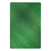 承諾 | 緑の折衷的ボホパターン ミニクリップボード (裏面)