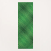 承諾 | 緑の折衷的ボホパターン ヨガマット (正面)