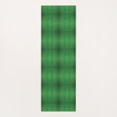 承諾 | 緑の折衷的ボホパターン ヨガマット (裏面)