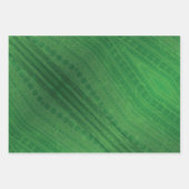 承諾 | 緑の折衷的ボホパターン ラッピングペーパーシート (正面)