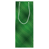 承諾 | 緑の折衷的ボホパターン ワインギフトバッグ