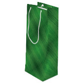 承諾 | 緑の折衷的ボホパターン ワインギフトバッグ