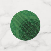 承諾 | 緑の瞑想メダリオン コンフェッティ (スモール正面)