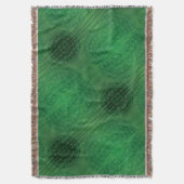 承諾 | 緑の瞑想メダリオン スローブランケット (正面縦)