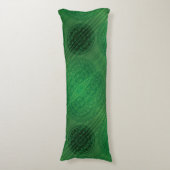 承諾 | 緑の瞑想メダリオン ボディピロー (正面縦)