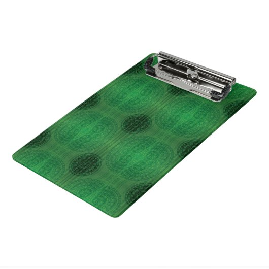 承諾 | 緑の瞑想メダリオン ミニクリップボード (アングル3)