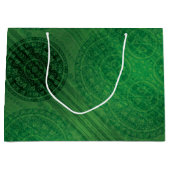 承諾 | 緑の瞑想メダリオン ラージペーパーバッグ (正面)