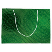 承諾 | 緑の瞑想メダリオン ラージペーパーバッグ (裏面)