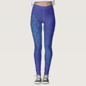 承諾 | 藍染め絞り レギンス (正面)