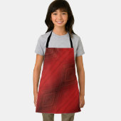 承諾 | 赤い折衷的ボホパターン エプロン (インサイチュ)