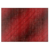 承諾 | 赤い折衷的ボホパターン カッティングボード (正面)