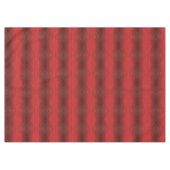 承諾 | 赤い折衷的ボホパターン テーブルクロス (正面(横))