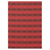 承諾 | 赤い折衷的ボホパターン テーブルクロス (正面)