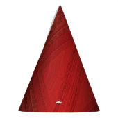 承諾 | 赤い折衷的ボホパターン パーティーハット (左)