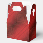 承諾 | 赤い折衷的ボホパターン フェイバーボックス (オープン)