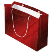 承諾 | 赤い折衷的ボホパターン ラージペーパーバッグ (裏面アングル)