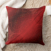 承諾 | 赤い瞑想メダリオン クッション (ブランケット)