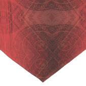 承諾 | 赤い瞑想メダリオン ロングテーブルランナー (コーナー)